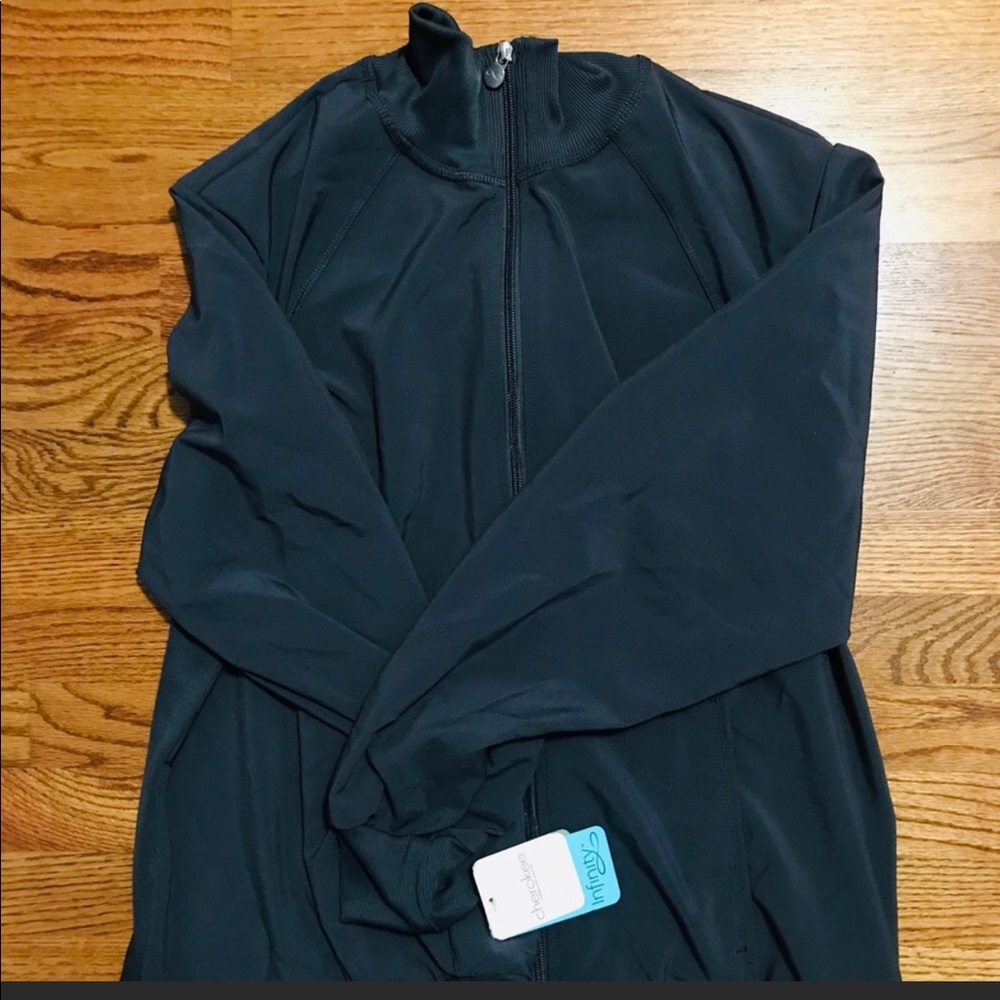 Grey Cherokee Infinity Scrub Jacket